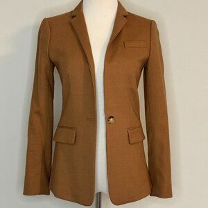 J. Crew - Regent Blazer - Warm Camel - Size 00